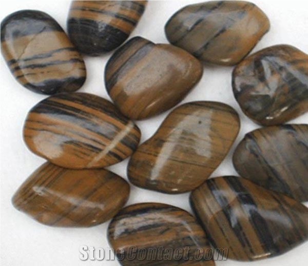 Natural Stripe Pebble Stone