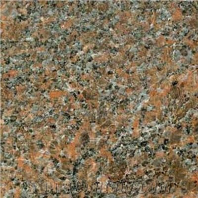 Red Purple Crystal Granite Slabs