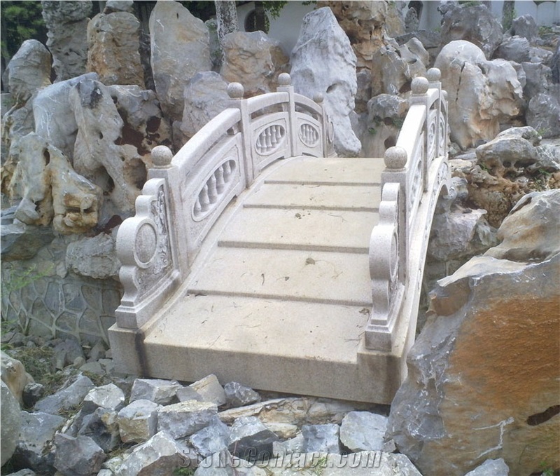 Grey Granite Stone Bridge