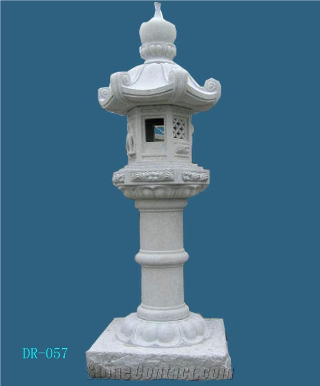Stone Garden Lamps, Granite Garden Light