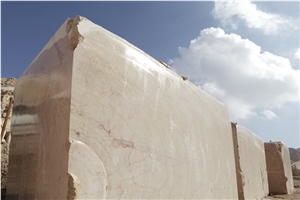 Chedu Marble Blocks, Iran Yellow Marble