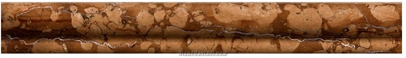 Rosso Verona Molding, Rosso Verona Red Marble Molding