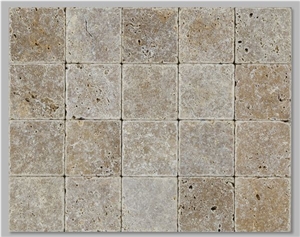 Walnut-Noche Travertine Tumbled