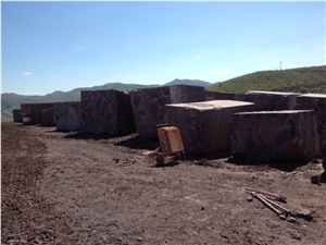 Rosso Levanto Marble Block, Turkey Red Marble
