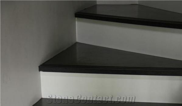 Absolute Black Granite Stairs