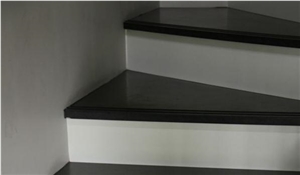 Absolute Black Granite Stairs