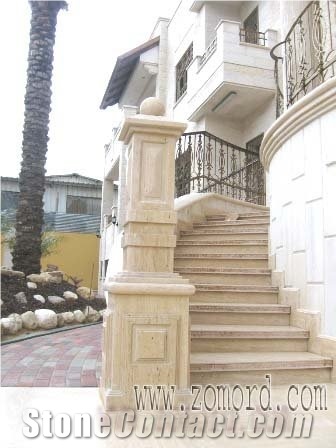 Jerusalem Stone Stairs, Jerusalem Cream Beige Limestone Stairs