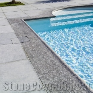 Belgian Blue Stone Swimming Pools and Borders, Pierre Bleue Belge Grey Blue Stone Pool Coping