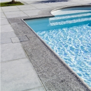 Belgian Blue Stone Swimming Pools and Borders, Pierre Bleue Belge Grey Blue Stone Pool Coping