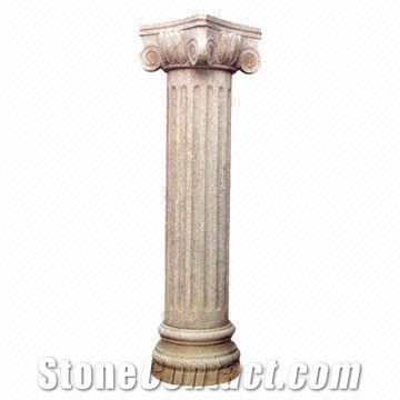 Grey Marble Roman Columns