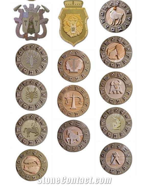 Beige Sandstone Engravings