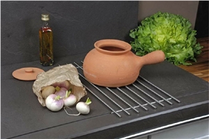 Ardesia Levigata Grey Slate Countertop