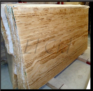 Travertine Haya Slabs, Spain Beige Travertine