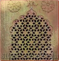 Indian Stone Jalis Exporter, Beige Sandstone Jalis