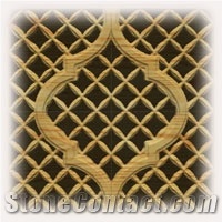Indian Stone Jalis Exporter, Beige Sandstone Jalis