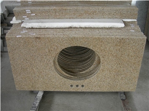 G350 Golden Ma Granite Tile, Slab