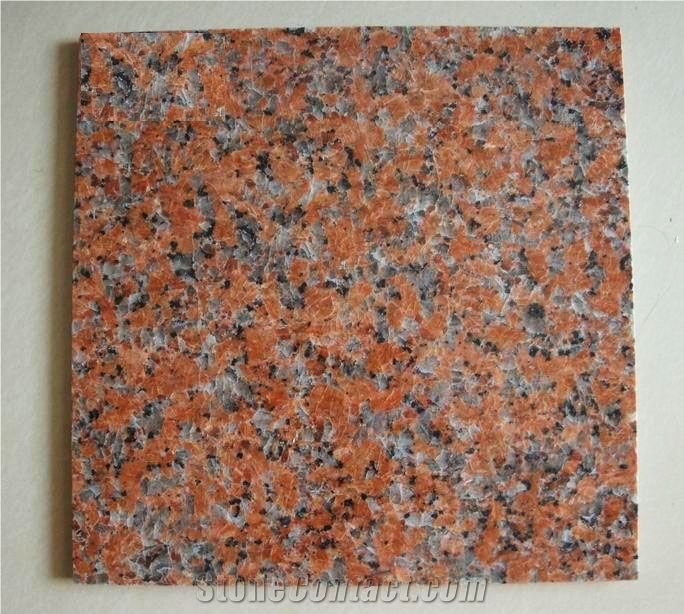G562 Maple Red Granite Slab/ TIle