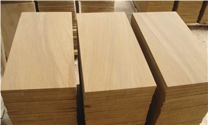 Sandstone Tile/ Slab, Yellow Sandstone