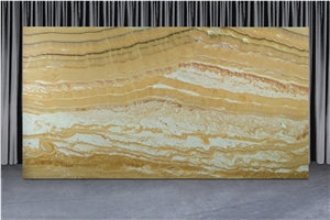 Alabastro Egiziano Onyx Slabs, Egypt Yellow Onyx