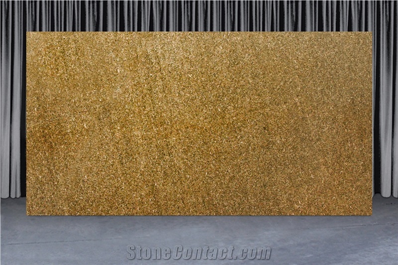 Amarello Gold Slabs, Dorado Carioca Slabs, Carioca Gold Granite Slabs