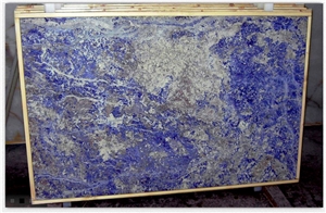 Blue Sodalite Granite Slabs, Bolivia Blue Granite