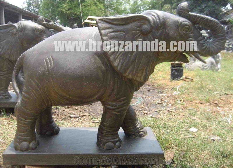 Chinese Buddha, Chinese Warrior, Elephant, Frog, Stone Carving Grey Sandstone Sculpture, Statue