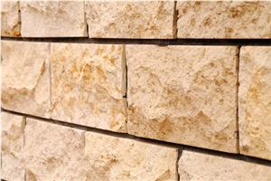 Ritsona Yellow Split Wall Tiles, Ritsona Gold Marble Wall