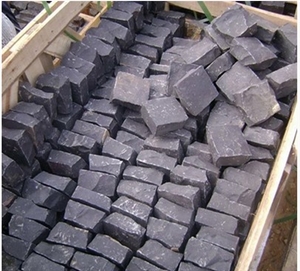 Black Basalt Cobble Stone