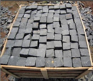 Black Basalt Cobble Stone