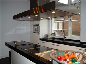 Absolute Black Granite Custom Kitchen Design Absolute Black Granite Custom Kitchen Design