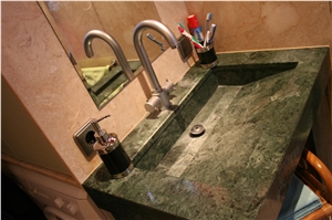 Rain Forest Green Marble Bathroom Top Rain Forest Green Marble Bathroom Top