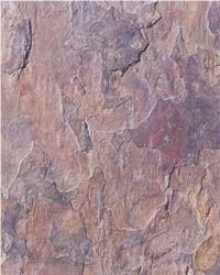 Peacock Slate Tiles & Slabs, Multicolor Slate Flooring Tiles, Walling Tiles