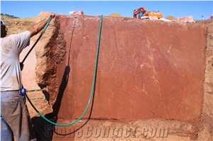 Rosso Ducale Blocks, Turkey Red Marble