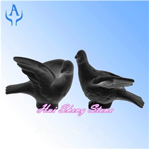 Bird Granite Monument Accessories Ornement, Black Granite Urn, Vase, Bench Bird Granite Monument Accessories Ornement, Black Granite Urn, Vase, Bench