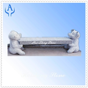 Grey Granite Garden Bench Chair Seat, G603 Grey Granite