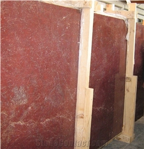 Rosso Ducale Blocks, Turkey Red Marble