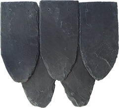 Black Slate Roof Tiles