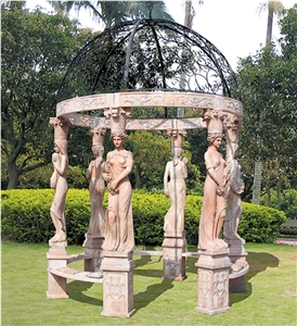 Beige Marble Gazebo