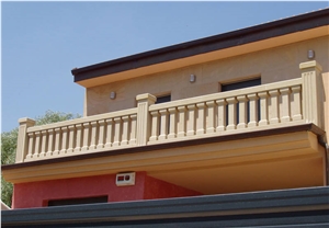 Arenisca De Regumiel Balustrade, Arenisca De Regumiel Beige Sandstone Balustrade