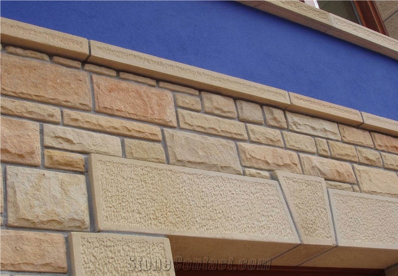 Arenisca Luna Imposts, Arenisca Luna Beige Sandstone Imposts
