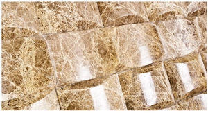 Emperador Bursa 3D Mosaic, Emperador Bursa Brown Marble Mosaic Emperador Bursa 3D Mosaic, Emperador Bursa Brown Marble Mosaic