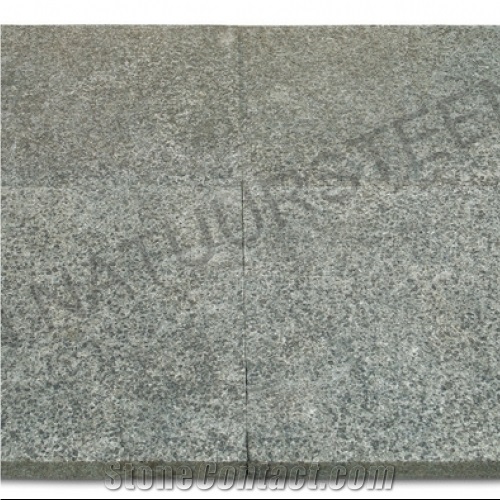 Basalt (G684) Flamed, Brushed Tight and Sawn, G684 Black Basalt Tiles
