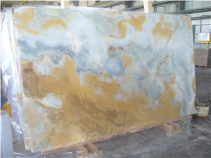 Blue Onyx Slabs, Avion Blue Onyx