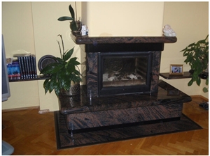 Paradiso Fireplace, Paradiso Granite Fireplace