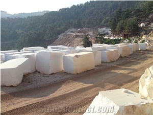 Thassos Pure White Marble Blocks