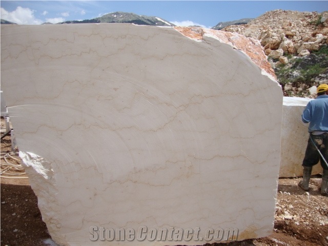 Eva Cream Marble Blocks, Beige Turkey Marble Blocks