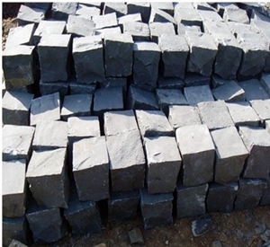 Black Basalt Cobble Stone
