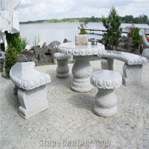 Garden Bench and Table
