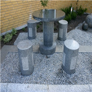 Garden Bench and Table