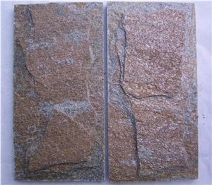 Quartzite Rusty Mushroom, Brown Quartzite Mushroom Stone